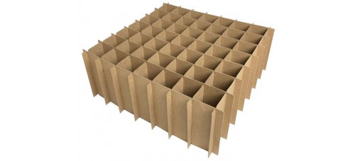 Chipboard Box Dividers 49 Cells for 2 oz (60ml) Boston Round